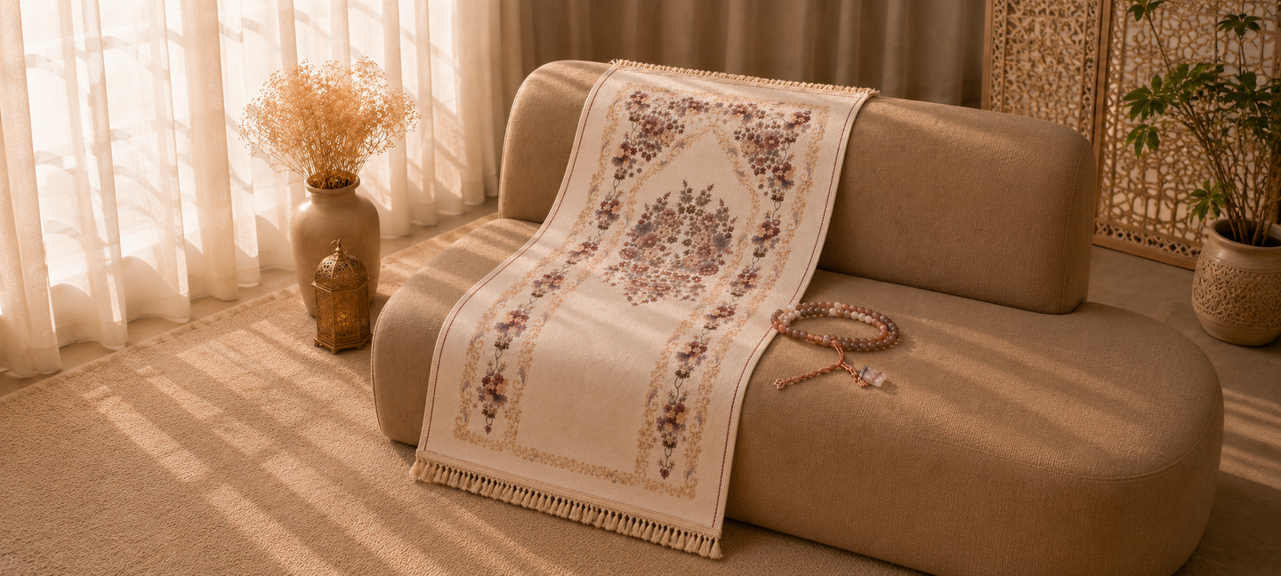 SAYSIRI Prayer Mats — sajadah collection banner